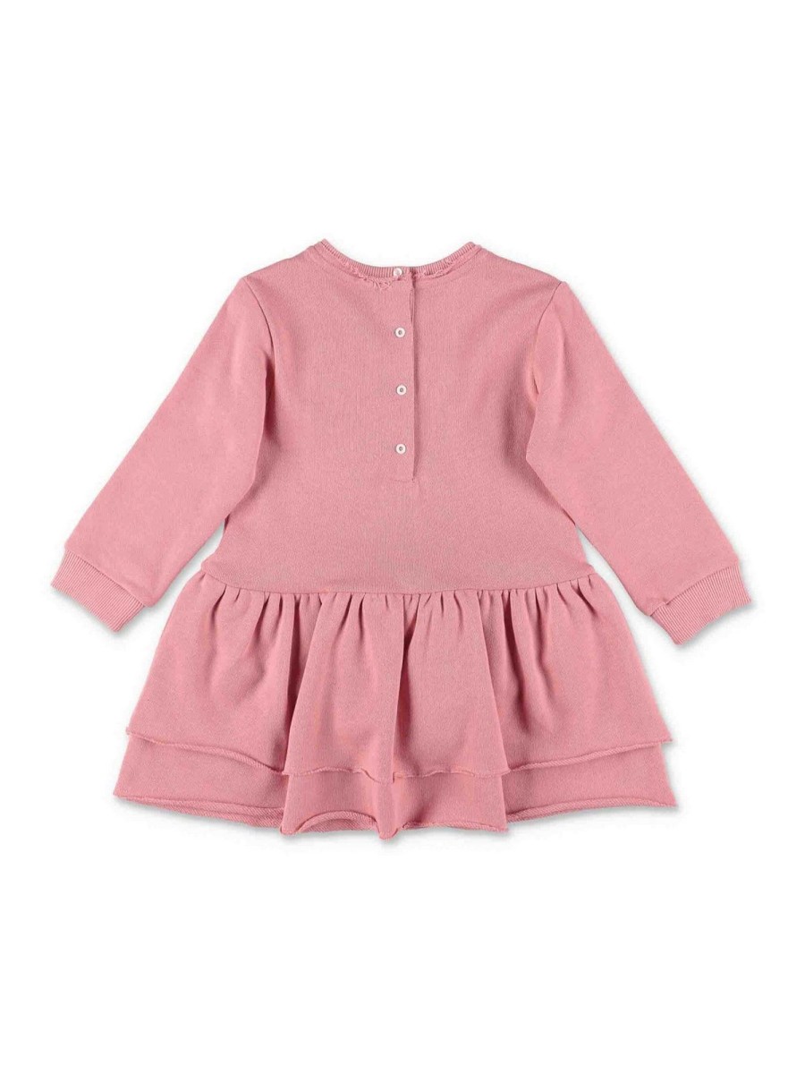 Bambino Balmain | Felpa Balmain Per Neonata Rosa Antico