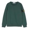 Bambino Stone Island | Felpa Con Bussola-Patch