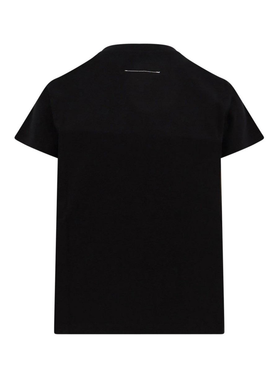 Danna MM6 Maison Margiela | T-Shirt In Cotone Con Logo Ricamato