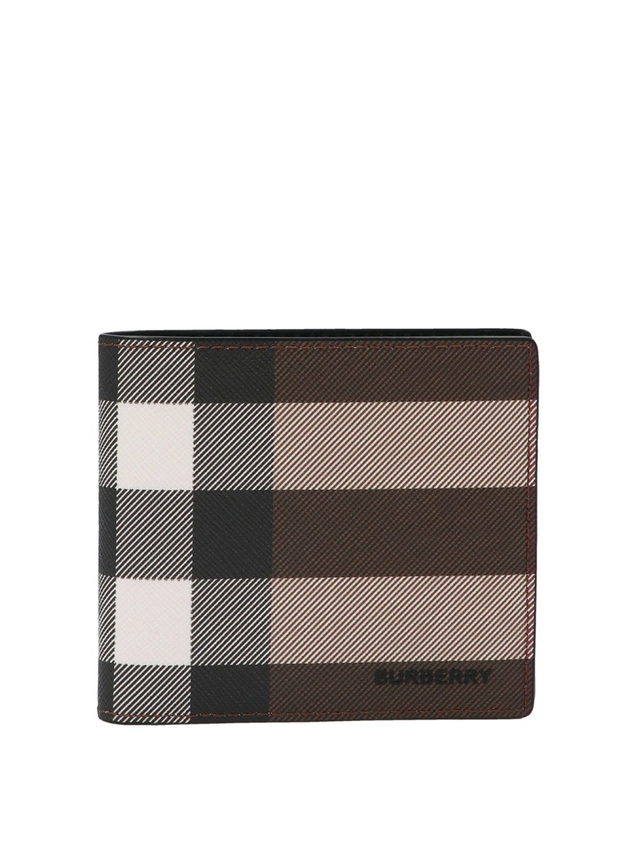 Uomo Burberry | Portafoglio Scozzese