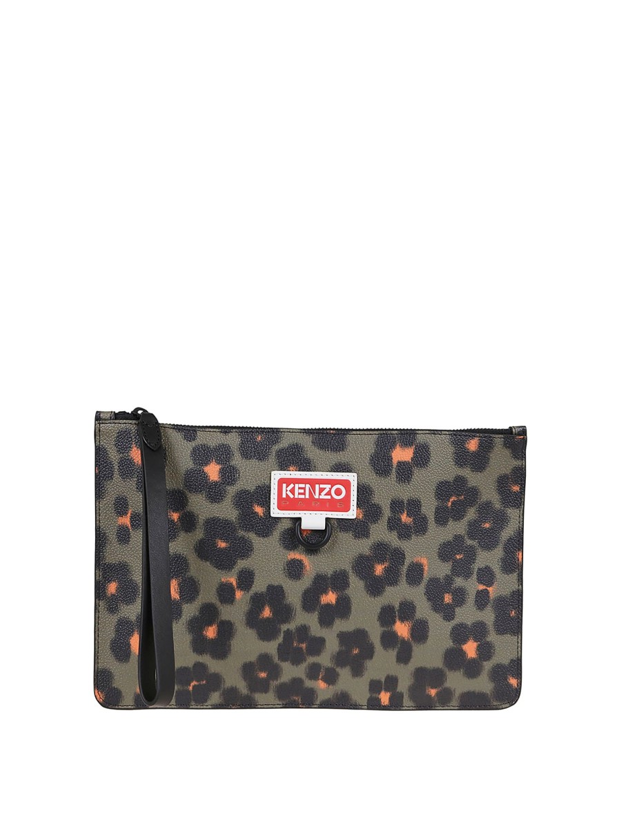 Uomo Kenzo | Pochette Con Stampa Animalier