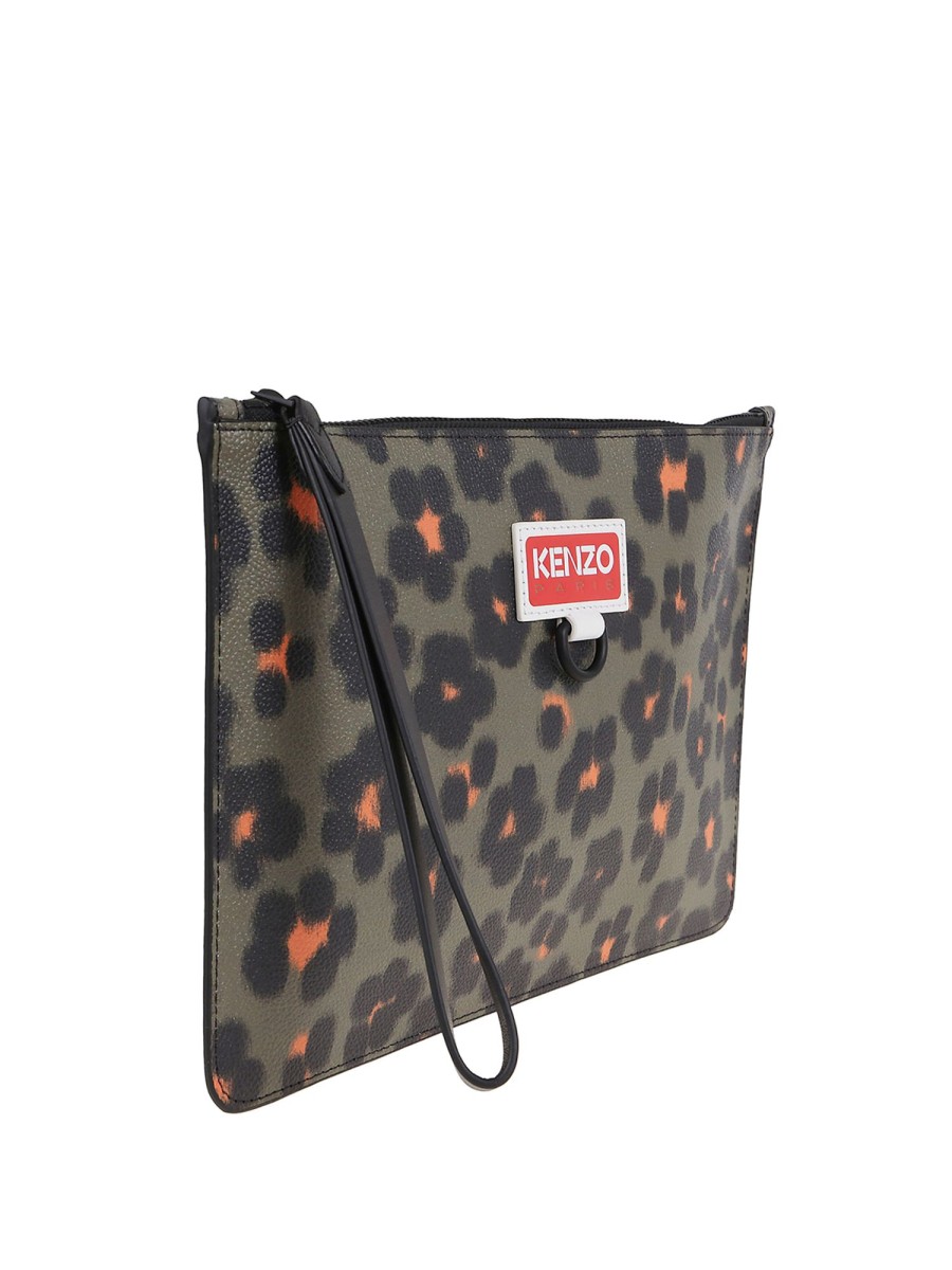 Uomo Kenzo | Pochette Con Stampa Animalier