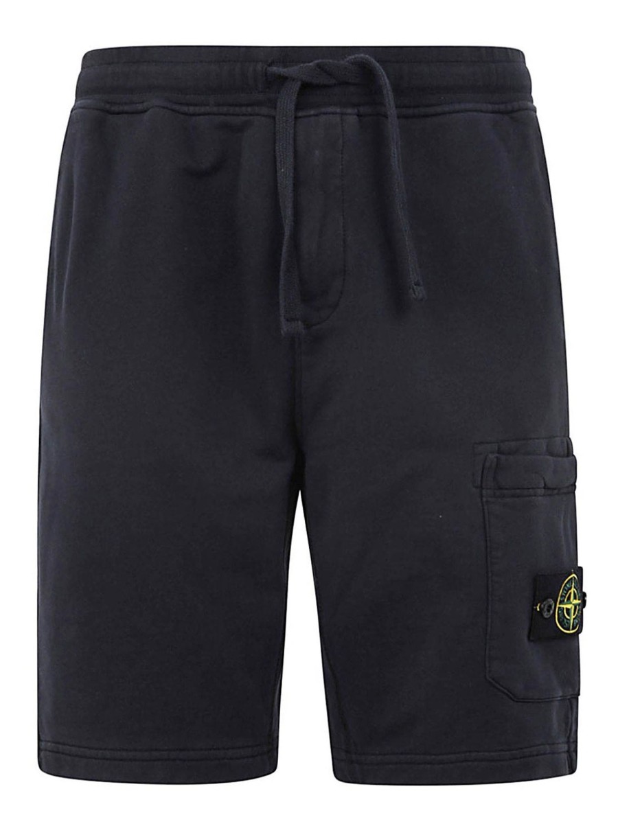 Uomo Stone Island | Shorts Da Pista