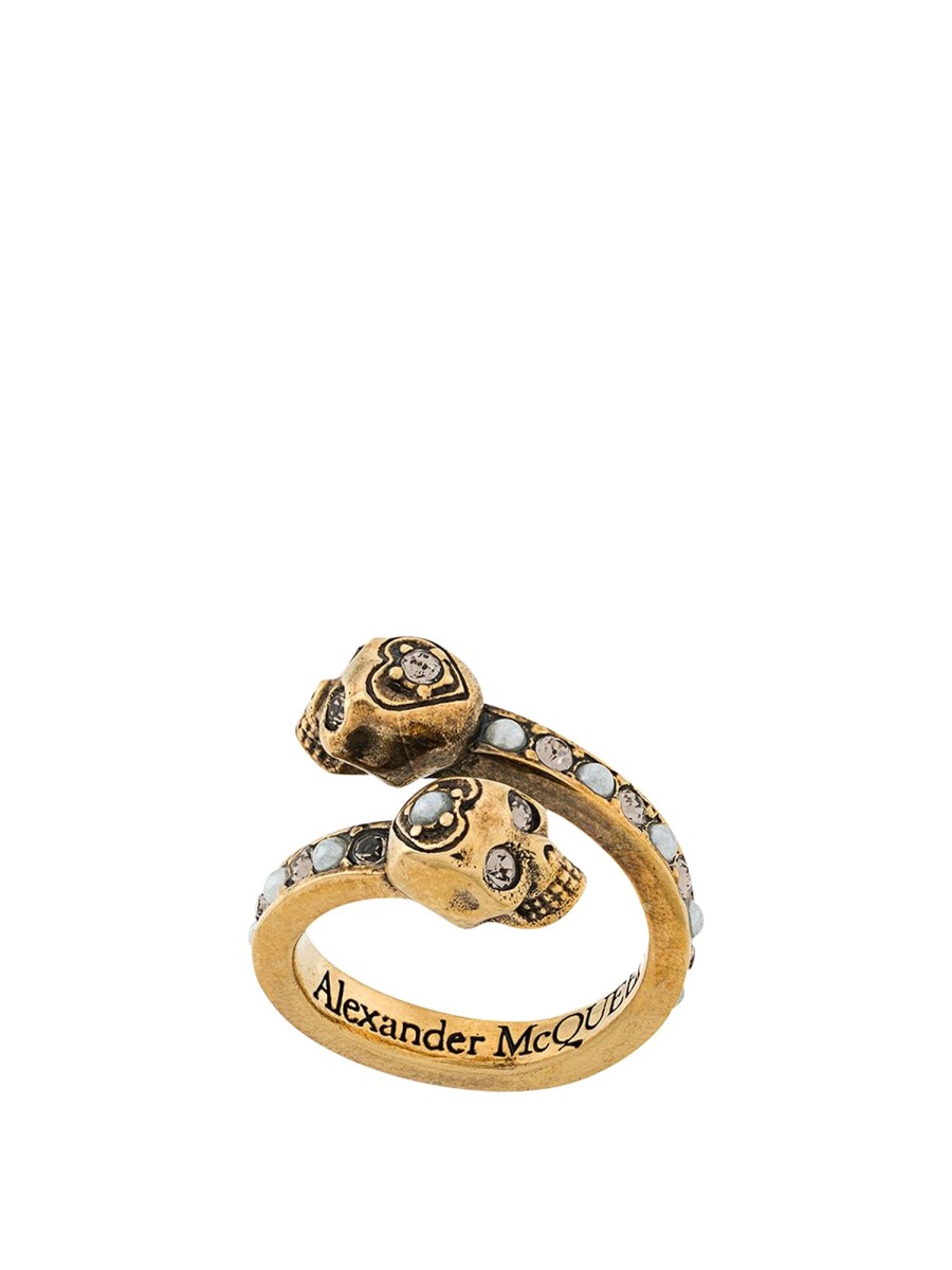 Danna Alexander Mcqueen | Anello Teschio Jew.Twin