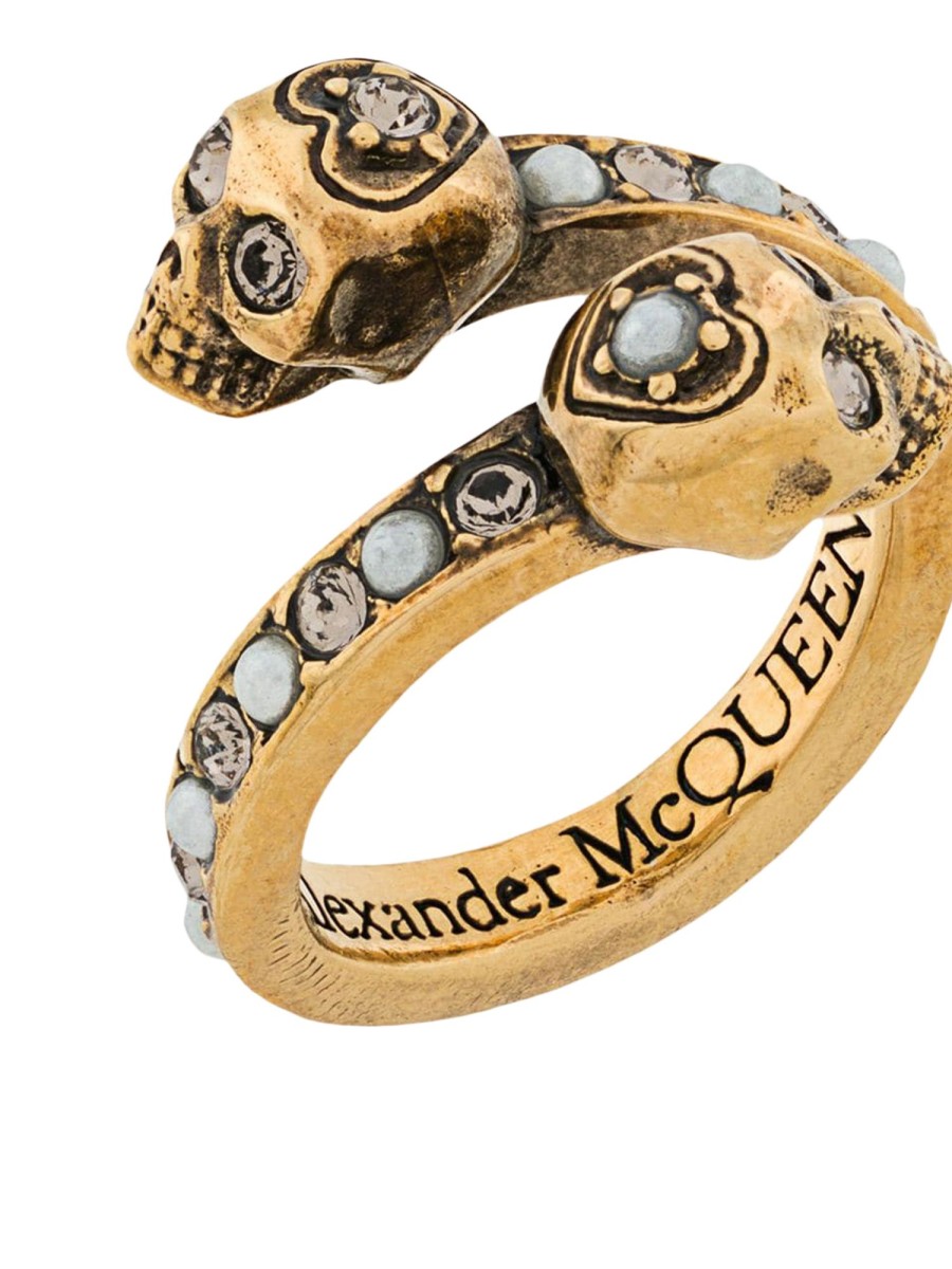 Danna Alexander Mcqueen | Anello Teschio Jew.Twin