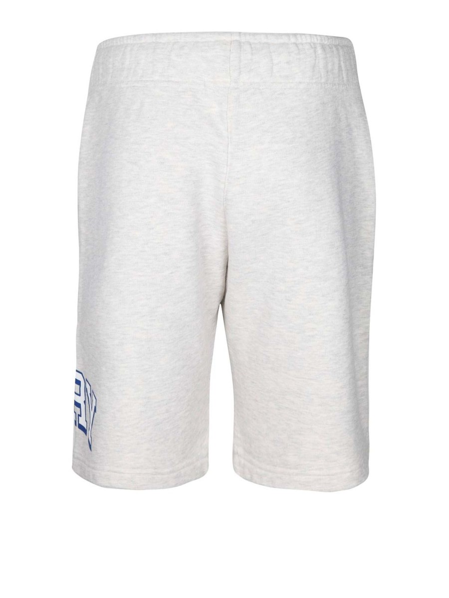 Uomo Autry | Shorts In Felpa Di Cotone Grigio Melange