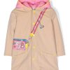 Bambino Marc Jacobs | Trench Impermeabile Beige Di Marc Jacobs