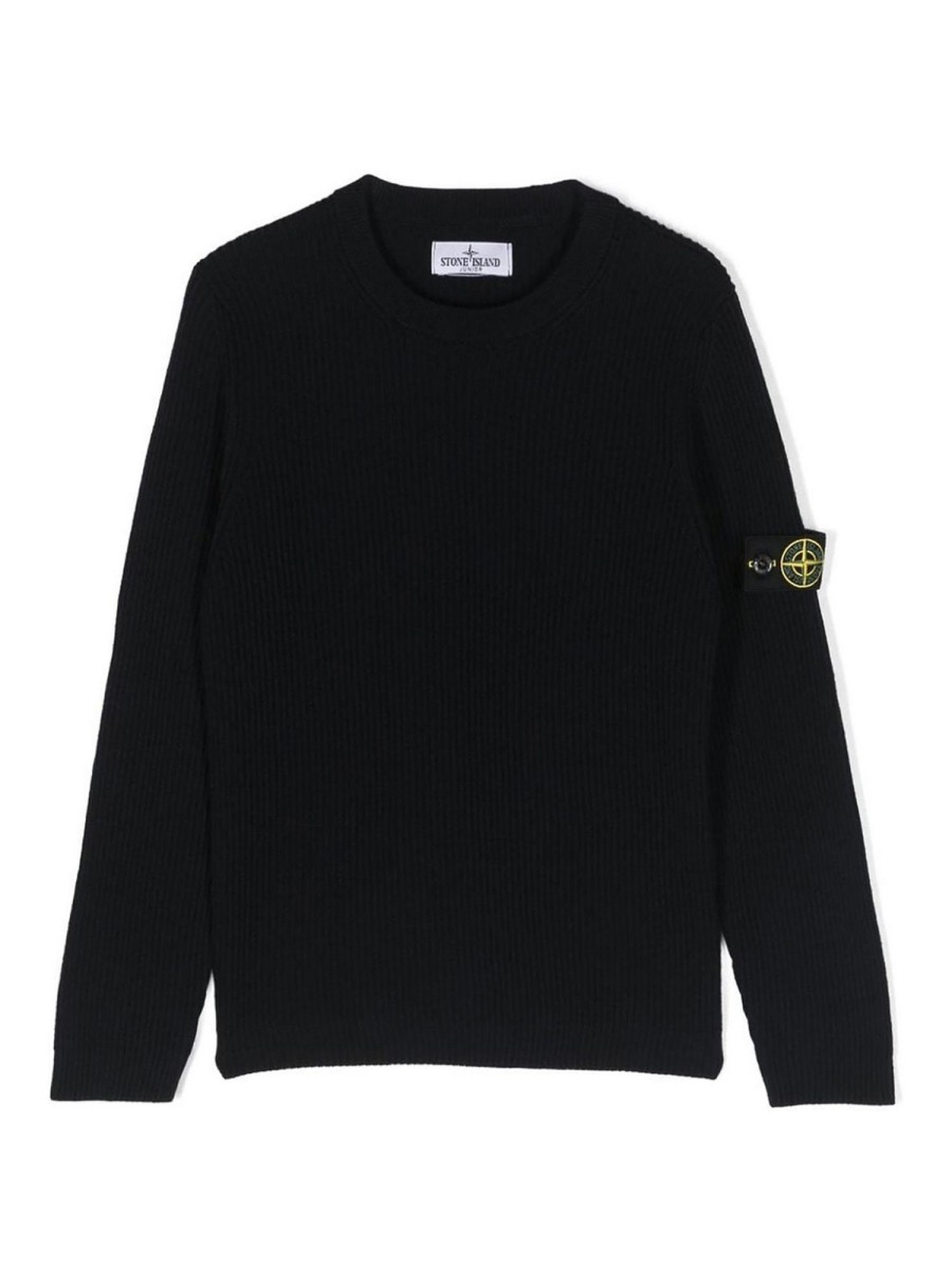 Bambino Stone Island | Maglione Con Stemma