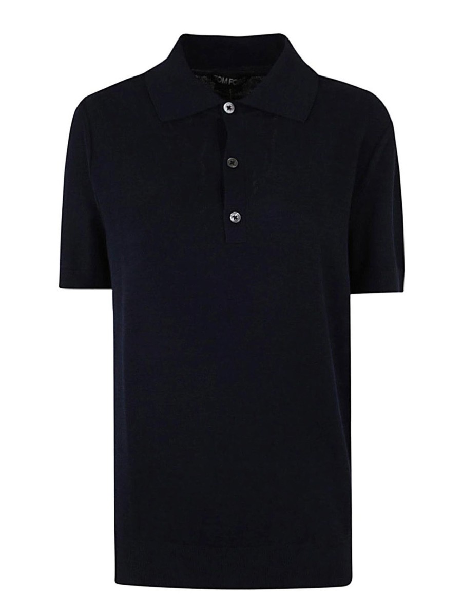 Uomo Tom Ford | Polo In Maglieria