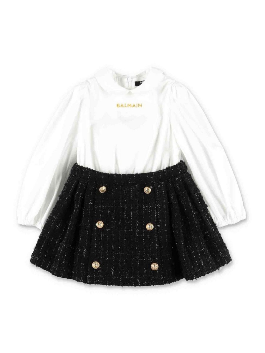 Bambino Balmain | Abito Balmain Neonata