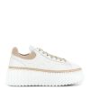 Danna Hogan | Sneaker In Pelle Con Strisce H