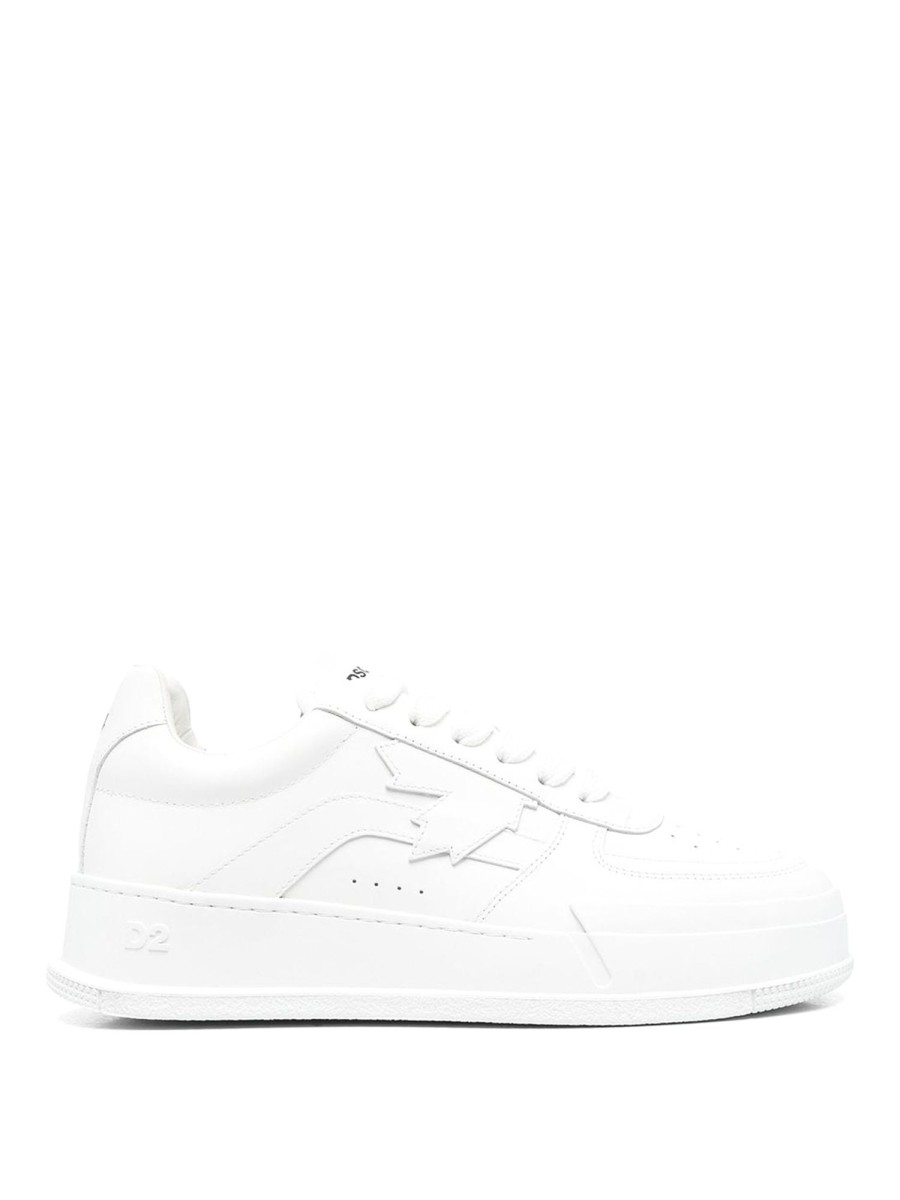 Uomo Dsquared2 | Sneakers Stringate Con Logo