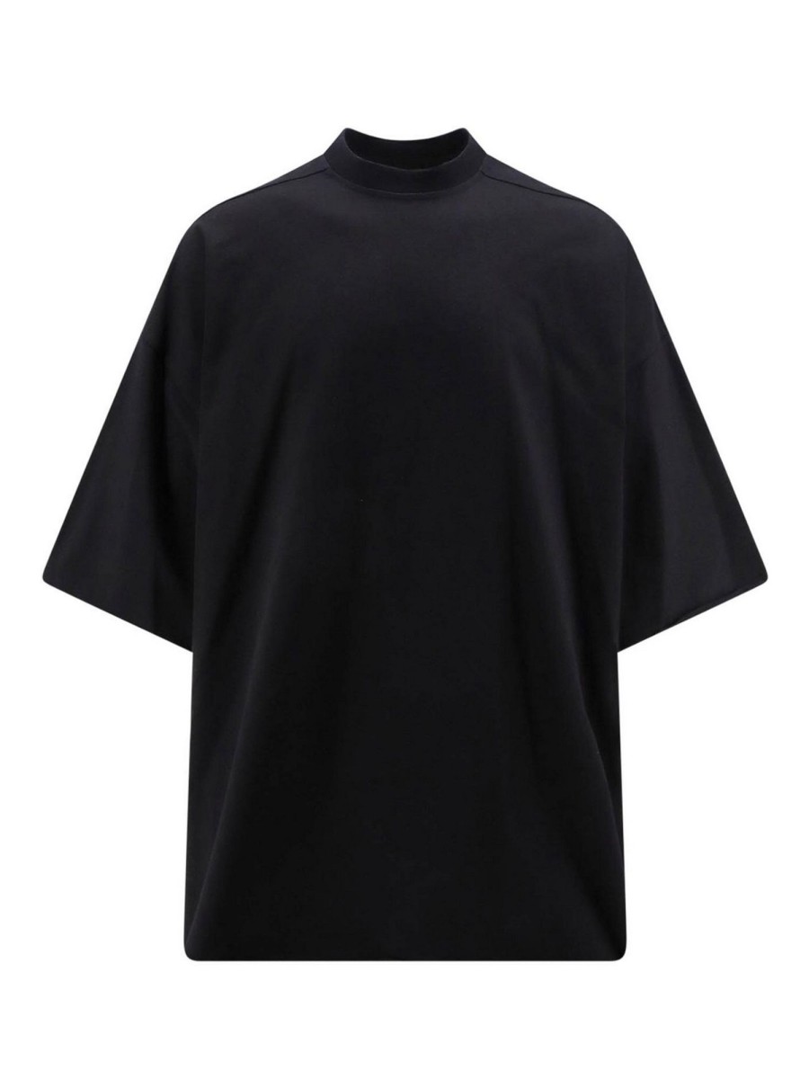 Uomo Rick Owens | T-Shirt In Cotone