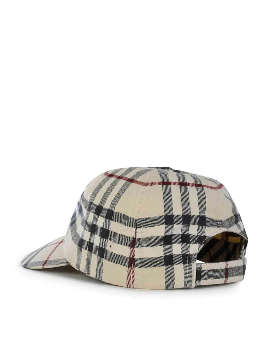 Uomo Burberry | Cappello Baseball In Cotone