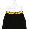 Bambino Off-White | Gonna In Cotone Nero