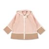 Bambino Chloe' | Cappotto Di Cotone E Lana Con Cappuccio