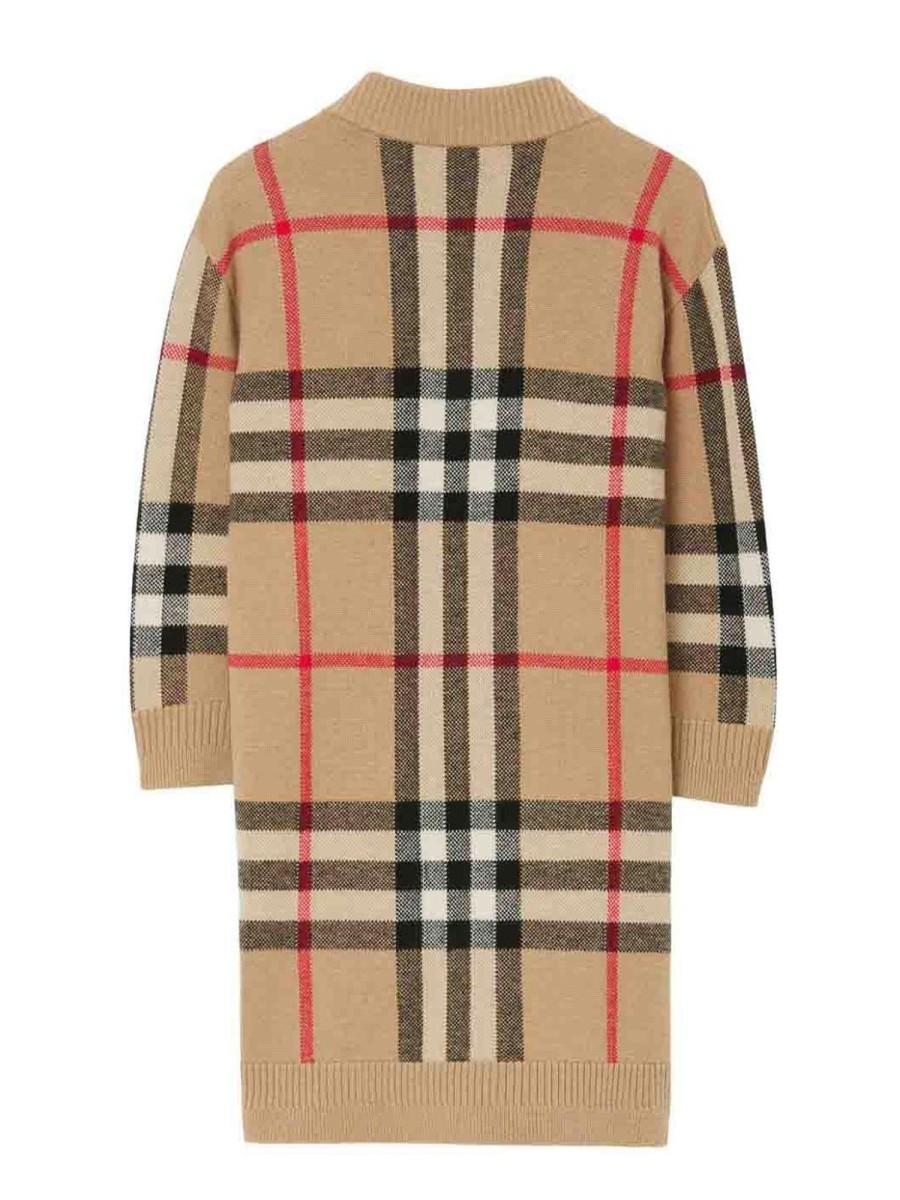 Bambino Burberry | Abito Burberry Per Bambina In Lana