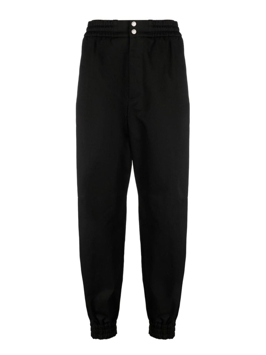 Uomo Alexander Mcqueen | Pantaloni Cargo In Cotone Biologico