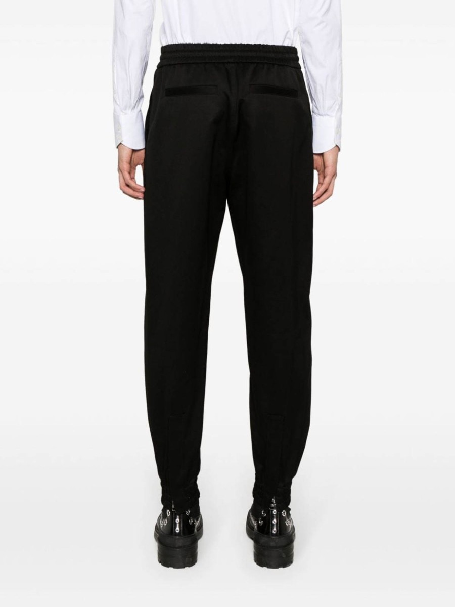 Uomo Alexander Mcqueen | Pantaloni Cargo In Cotone Biologico