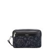 Uomo Versace | Pochette Barocco Jacquard In Pelle