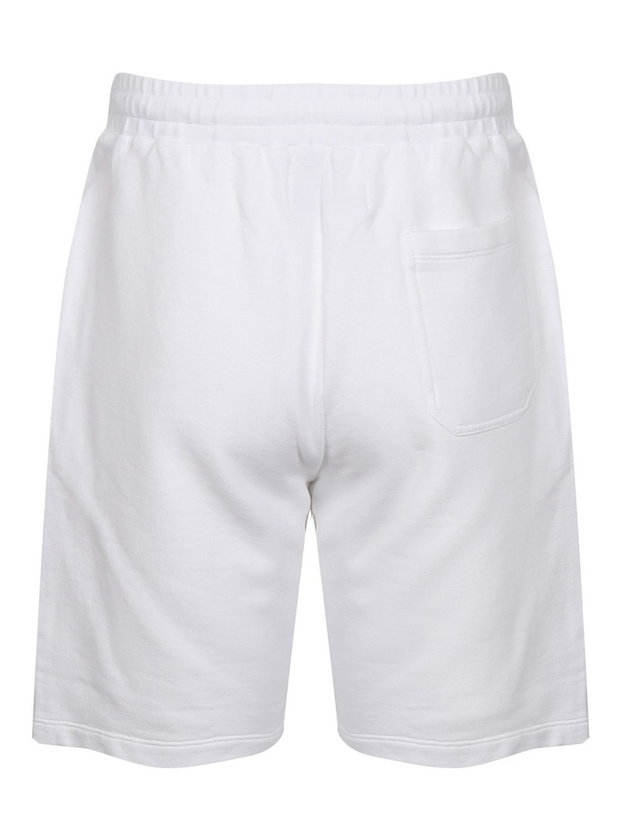 Uomo Golden Goose | Shorts Sportivi In Cotone Con Stelline