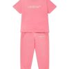 Bambino Off-White | Pantaloni Della Tuta Con Logo Bit Bookish