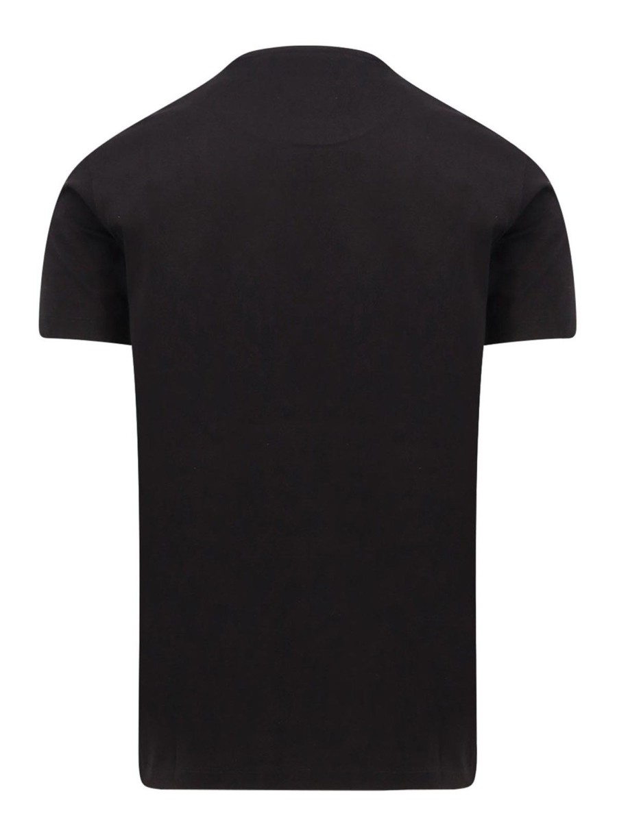 Uomo Dsquared2 | T-Shirt In Cotone Con Iconica Stampa Frontale