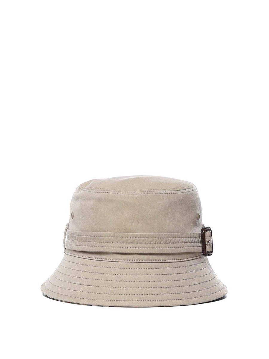 Danna Burberry | Cappello Bucket In Cotone Con Cintura