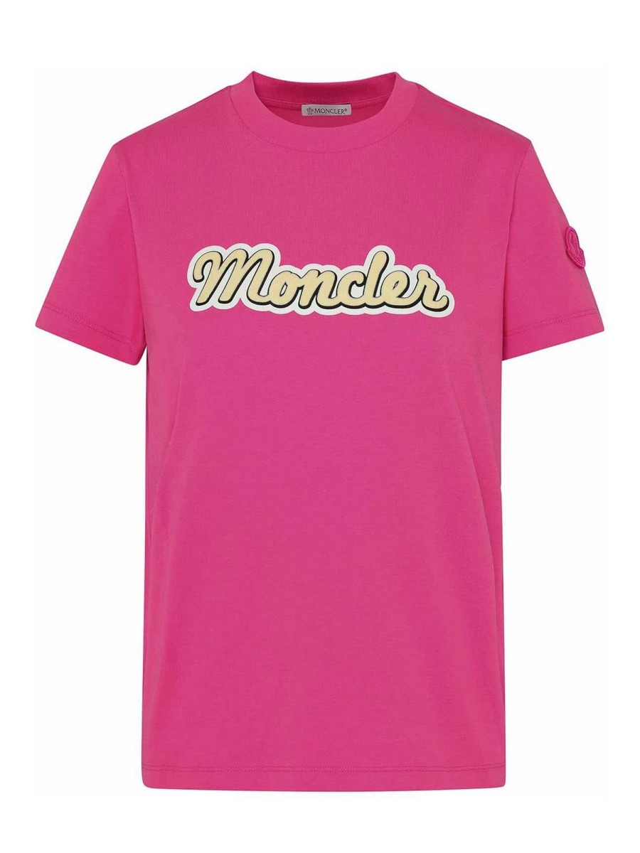 Danna Moncler | T-Shirt In Cotone Fucsia