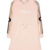 Bambino Chloe' | Felpa Chloe In Cotone Rosa Con Cappuccio