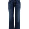 Uomo Dolce & Gabbana | Jeans In Cotone Con Patch Logo Posteriore