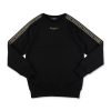 Bambino Balmain | Felpa Balmain Per Bambina In Cotone Nero