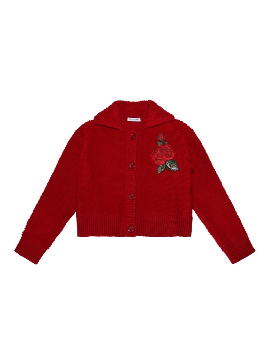 Bambino Dolce & Gabbana | Cardigan Rosso