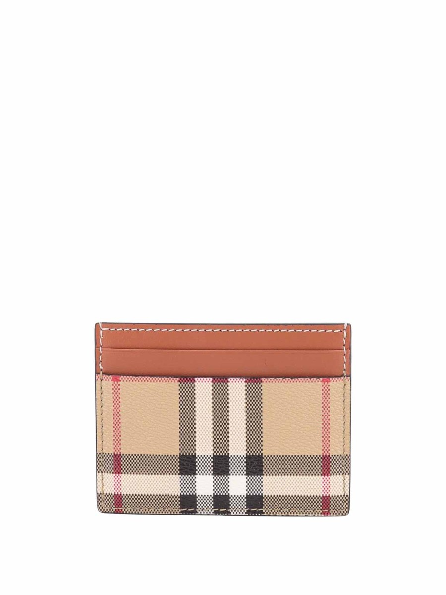 Danna Burberry | Portacarte In Tela Rivestita