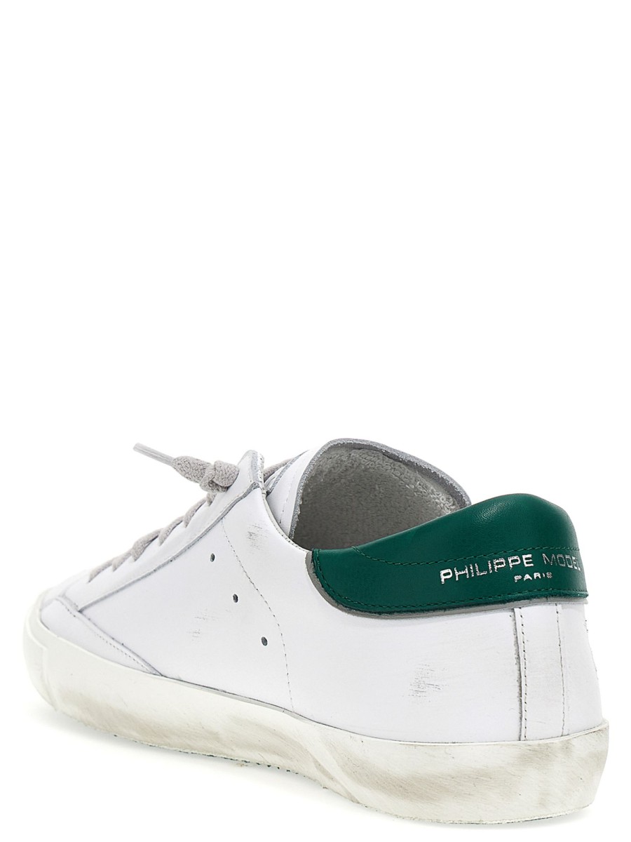 Uomo Philippe Model | Sneaker Stringate In Pelle