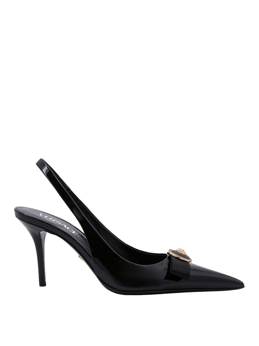 Danna Versace | Slingback Gianni Bow In Vernice