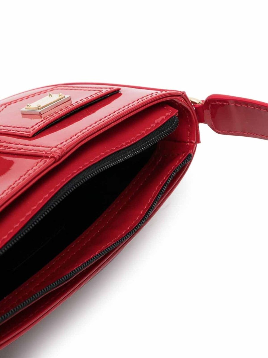 Bambino Dolce & Gabbana | Borsa Per Bambina In Vernice Rossa