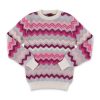 Bambino Missoni | Maglione Missoni Per In Lana Rosa