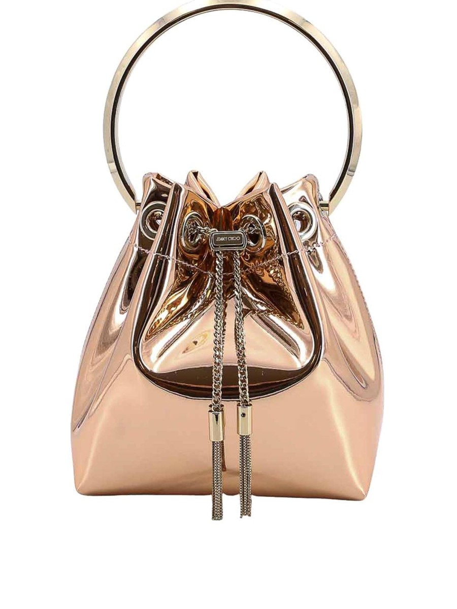 Danna Jimmy Choo | Borsa A Secchiello Con Effetto Specchiato