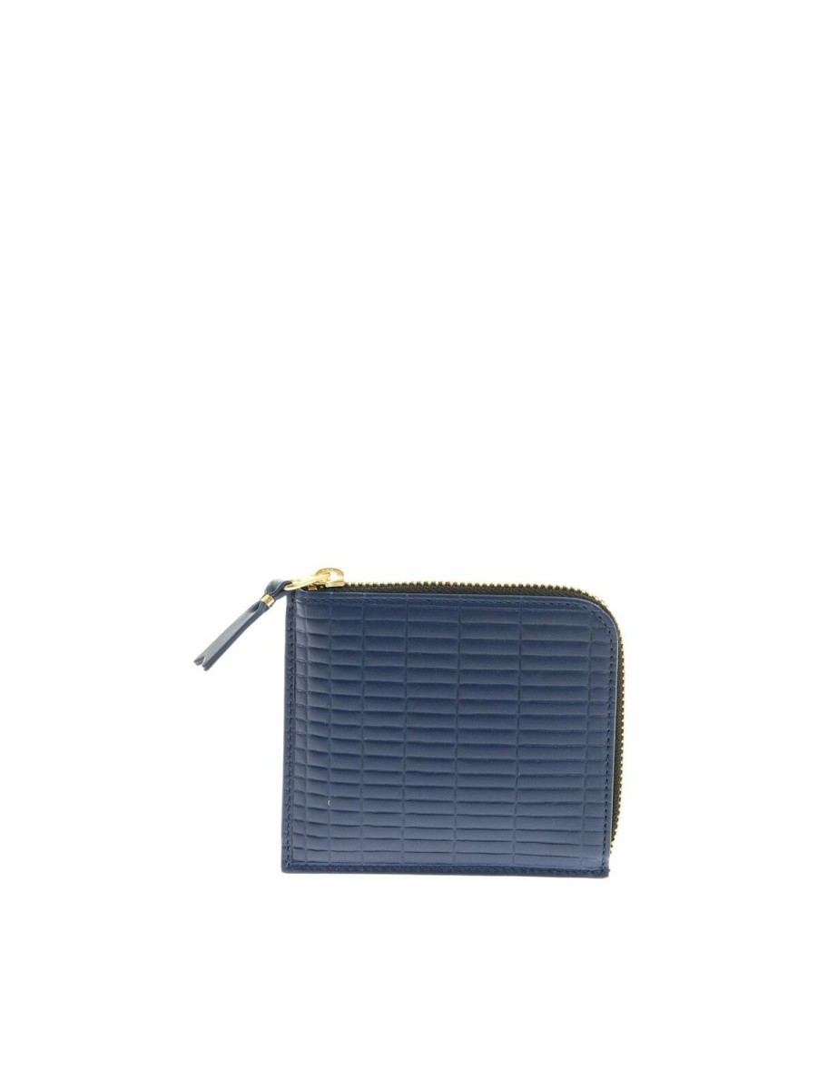 Uomo Comme Des Gar莽ons Wallet | Portafoglio Brick Blu