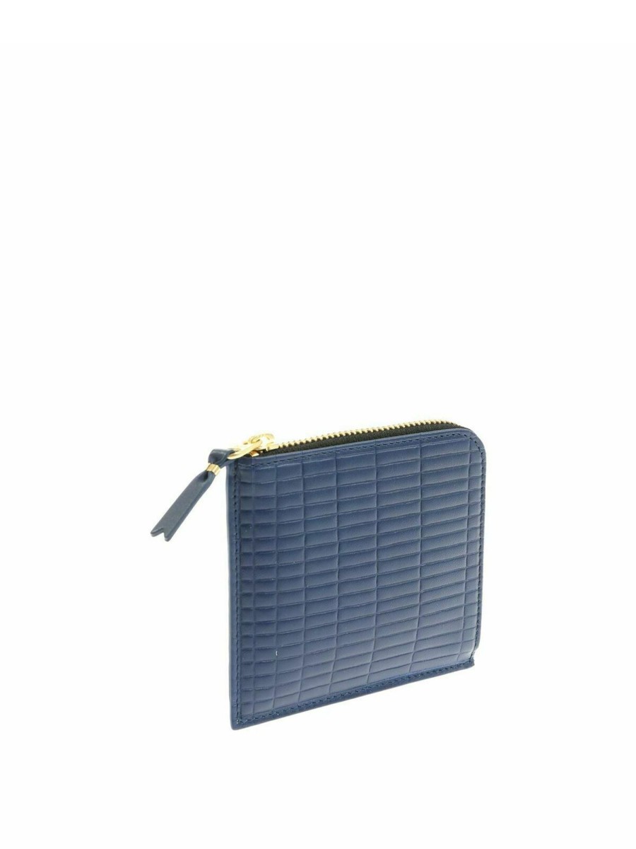 Uomo Comme Des Gar莽ons Wallet | Portafoglio Brick Blu