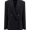 Uomo Balenciaga | Blazer Oversize In Lana Con Spalline