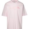 Uomo Lanvin | T-Shirt In Jersey Di Cotone