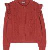 Bambino Il Gufo | Cardigan In Maglia A Trecce