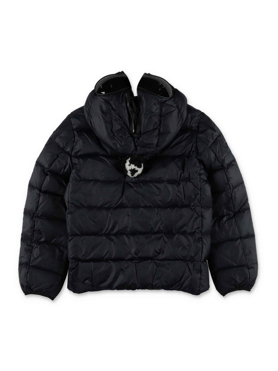 Bambino Ai Riders On The Storm | Giacca Da Ragazzo Blu Navy