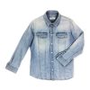 Bambino Dondup | Camicia Denim Bleach Texana