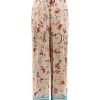 Danna Semicouture | Pantalone In Viscosa Con Stampa Floreale