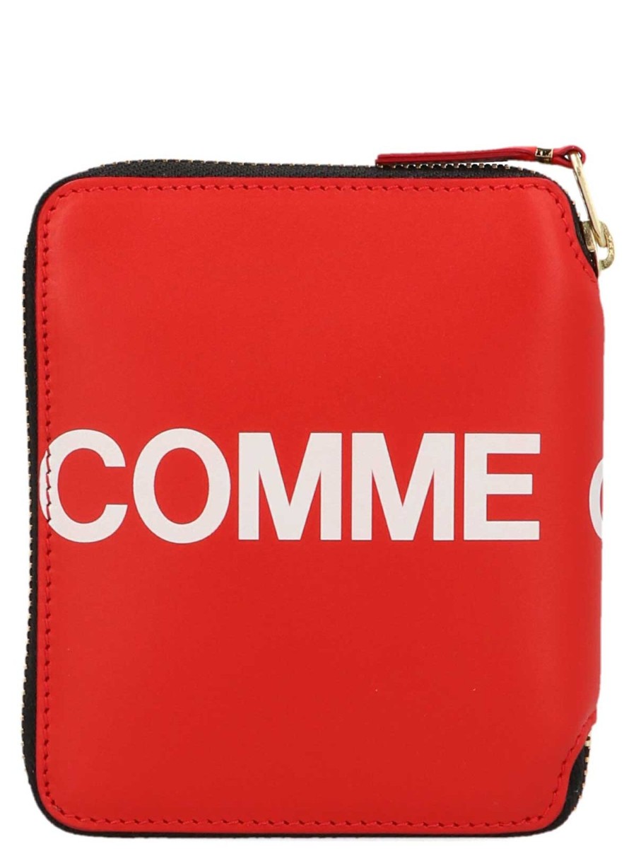 Uomo Comme Des Gar莽ons Wallet | Portafoglio Con Stampa Logo