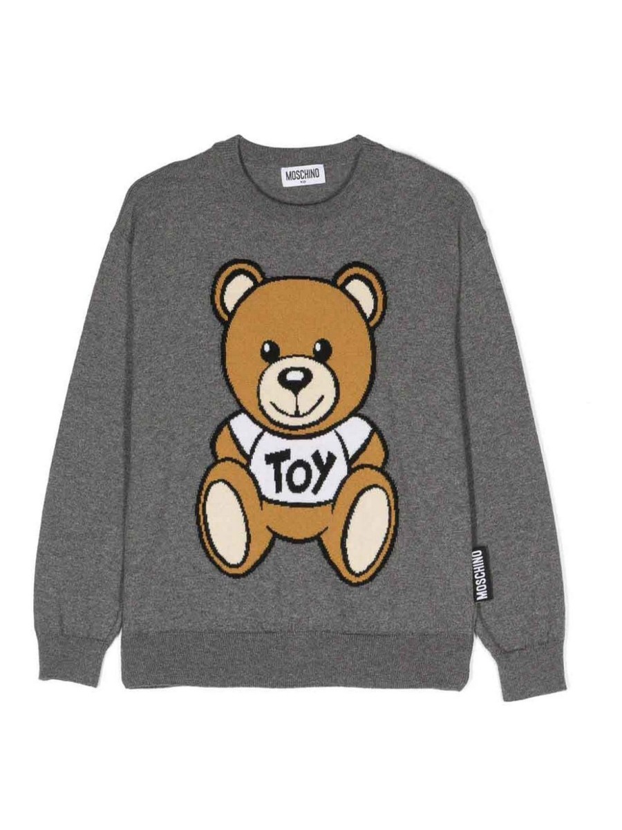 Bambino Moschino | Maglione Con Orsacchiotto