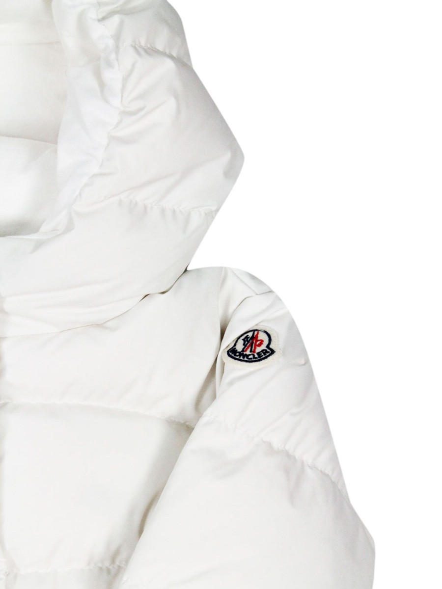 Bambino Moncler Jr | Giacca Imbottita Bianca